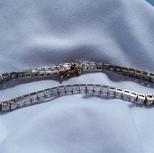 Vintage cz tennis bracelet